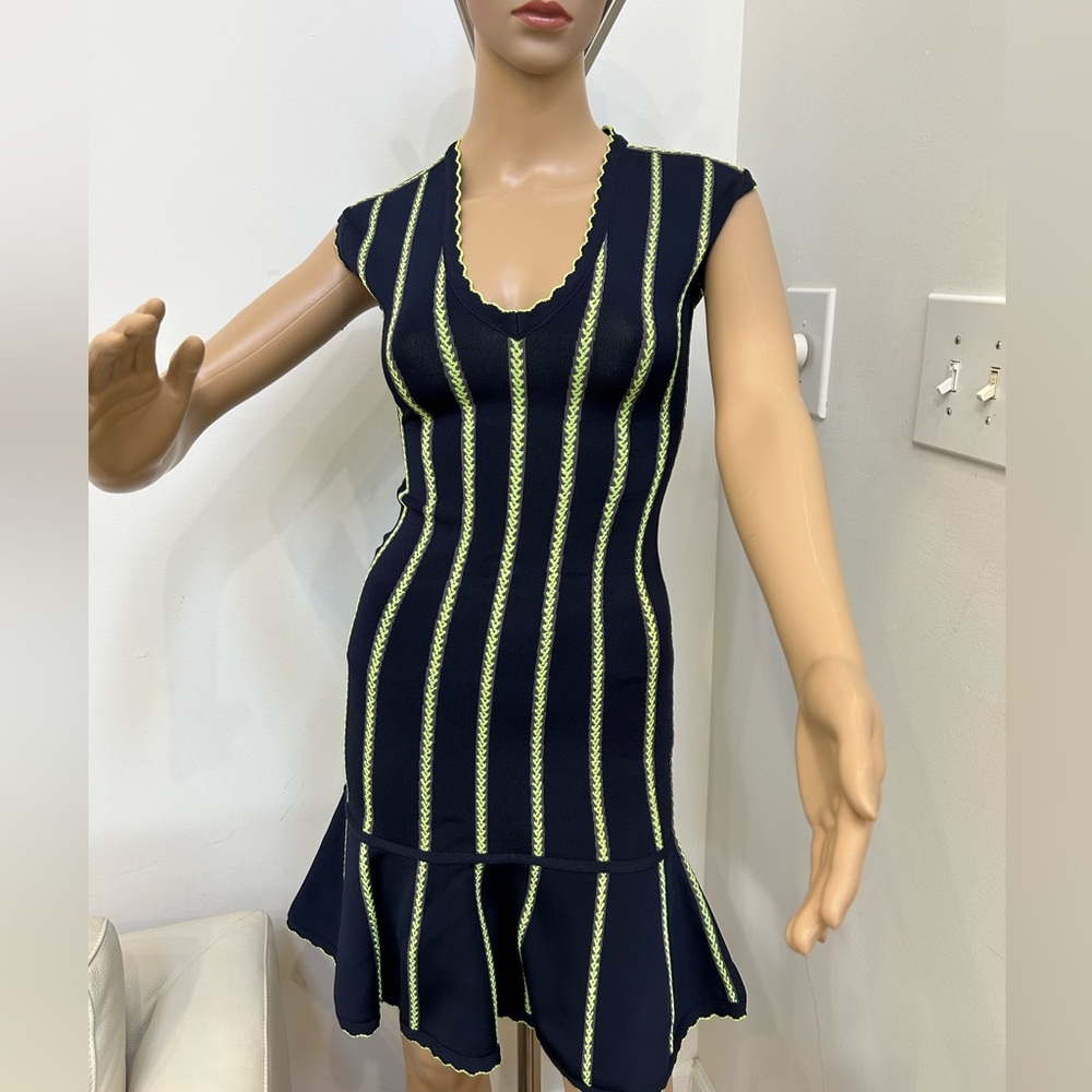 Beautiful Herve Leger Fit n Flare Dress!